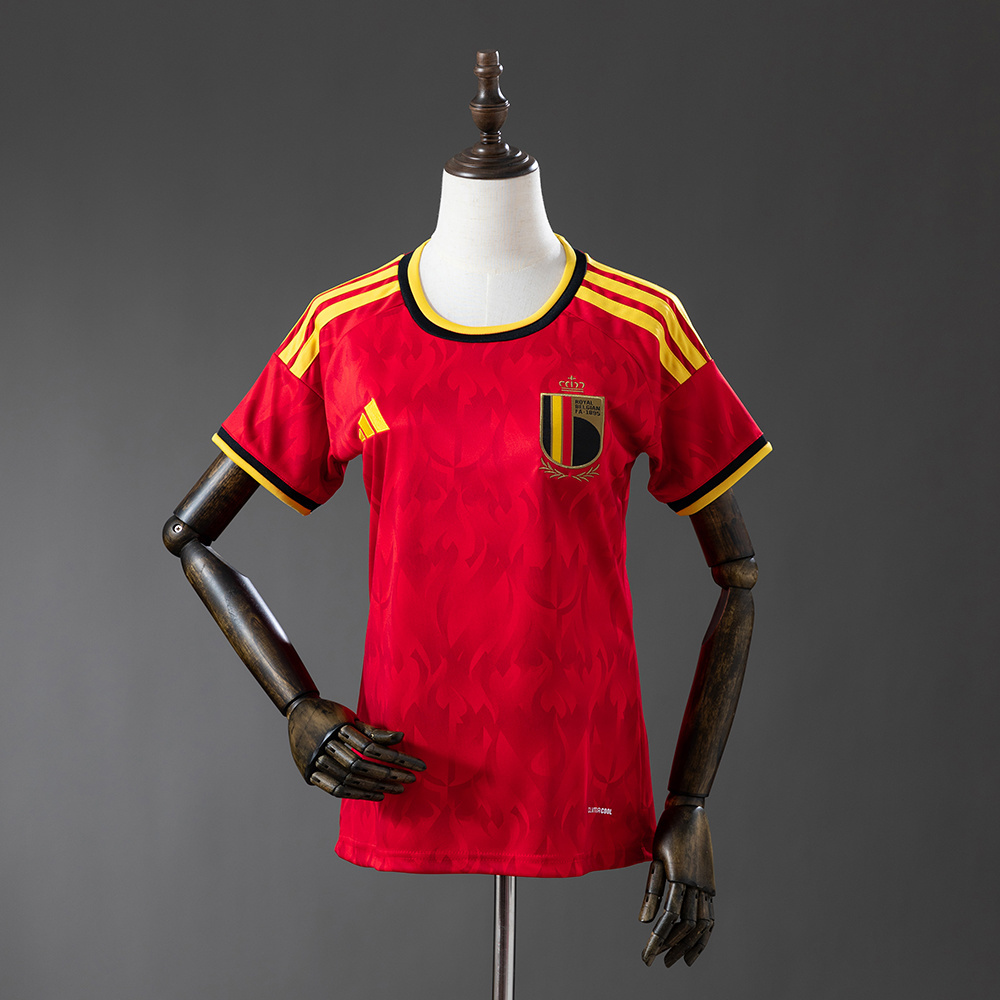 2026 Belgium National Team Home Women Football Shirt AAA fan-grade