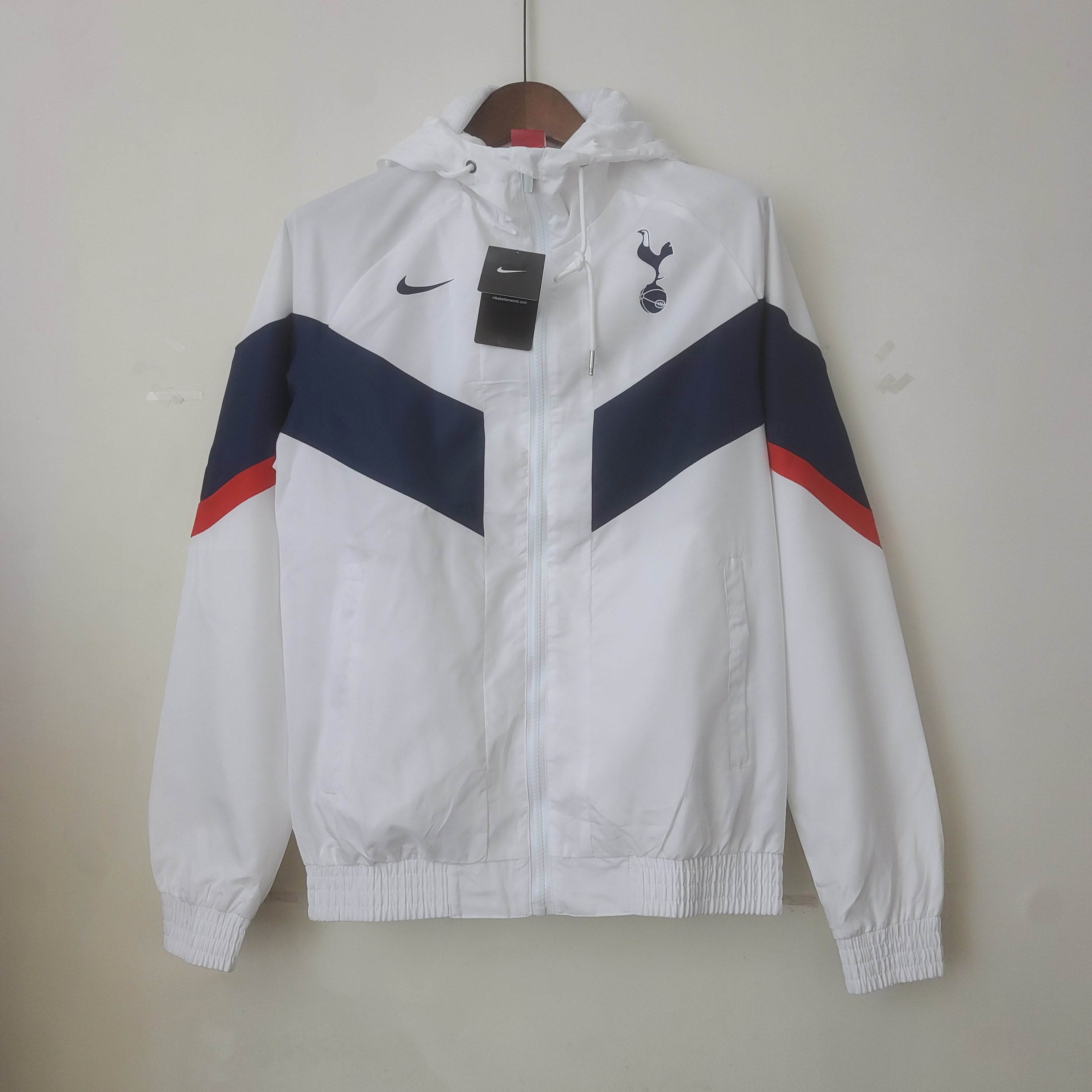 2022/2023 Tottenham Windbreaker White — main view