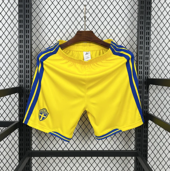 2026 Schweden Nationalmannschaft Heim-Fußball-Shorts AAA Fan-Qualität