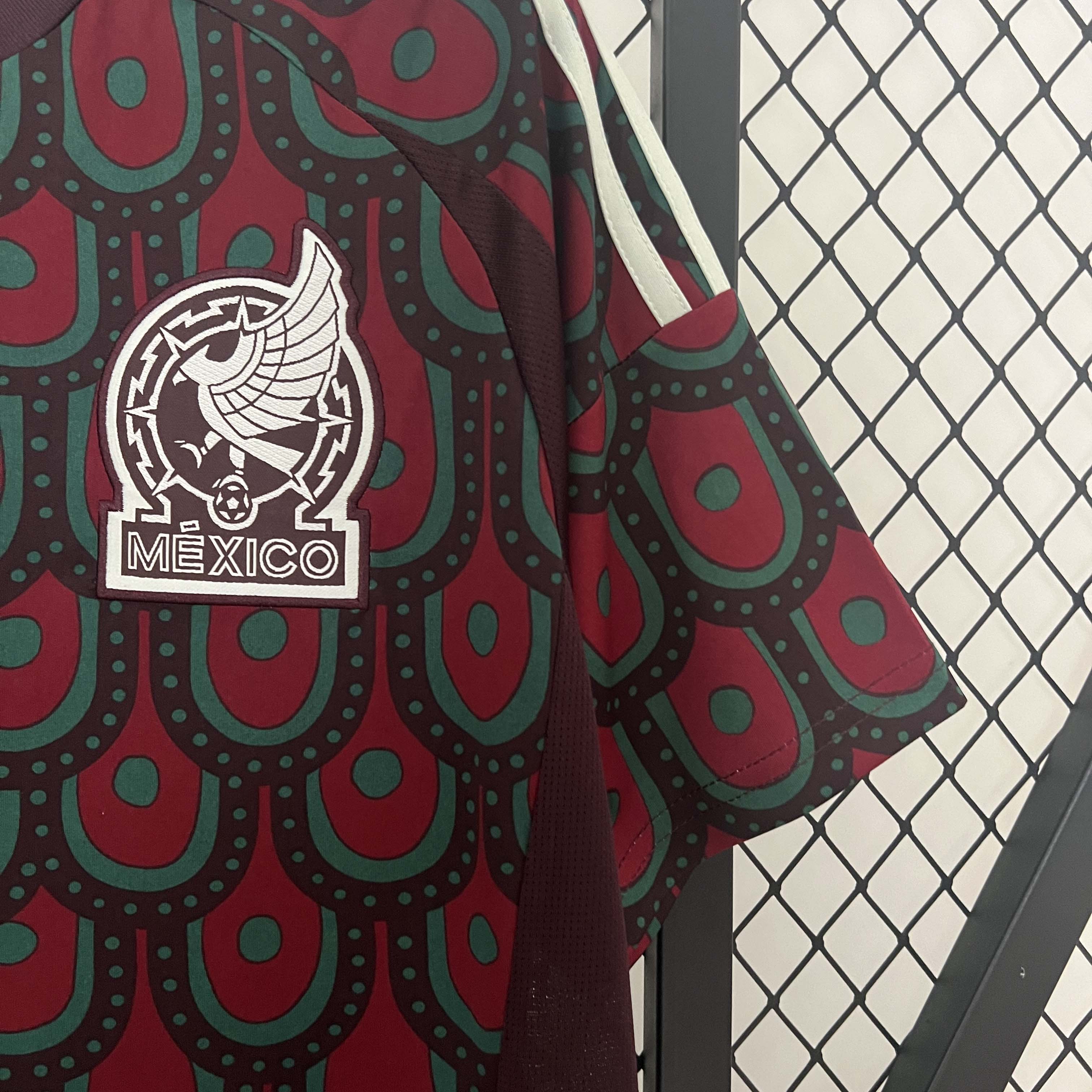 2024 Mexico National Home Football Shirt AAA fan-grade — view 6