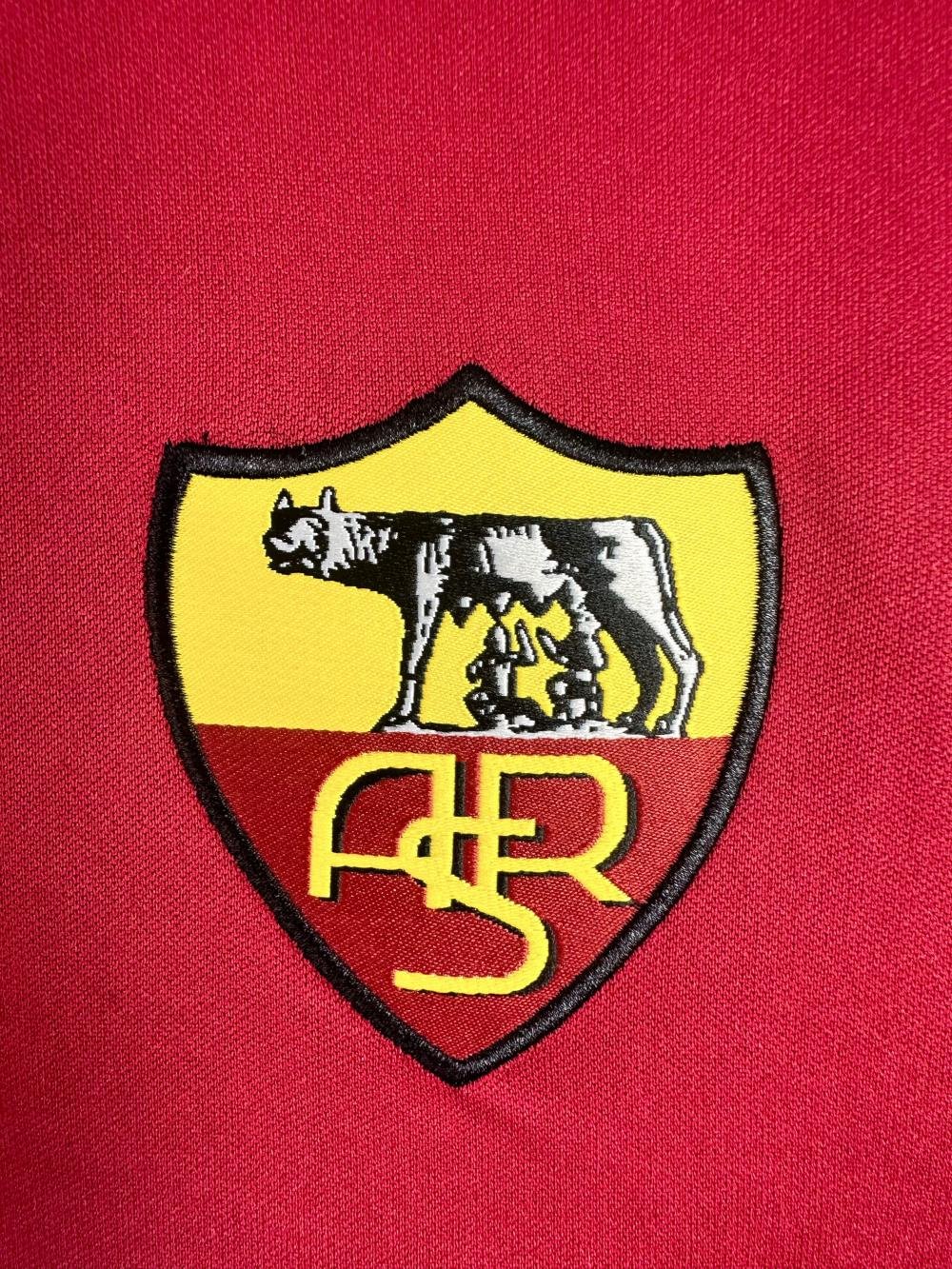1998-1999 Rétro Manches Longues Roma Domicile Maillot de Football Qualité Thaï — view 4