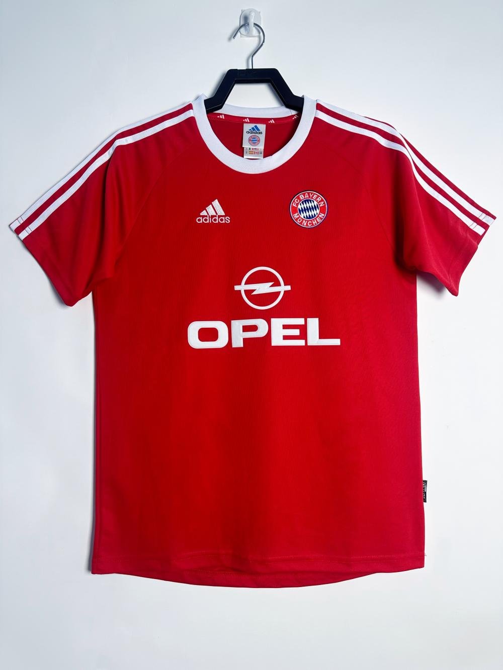 2001/2002 Retro Bayern Munich Equipación Local Camiseta de Fútbol Calidad Tailandesa