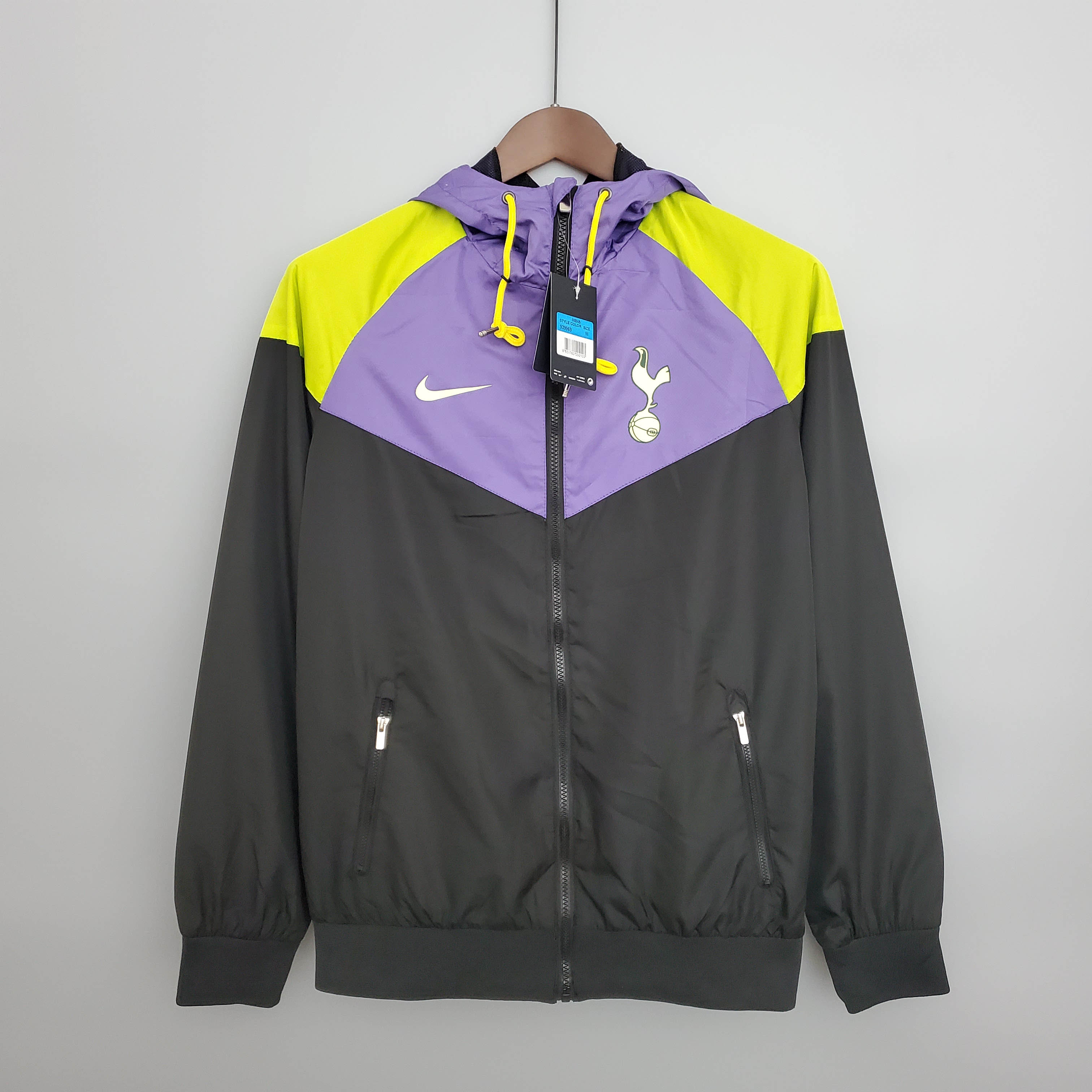 2021/2022 Tottenham Jersey Windbreaker Purple-Black — main view