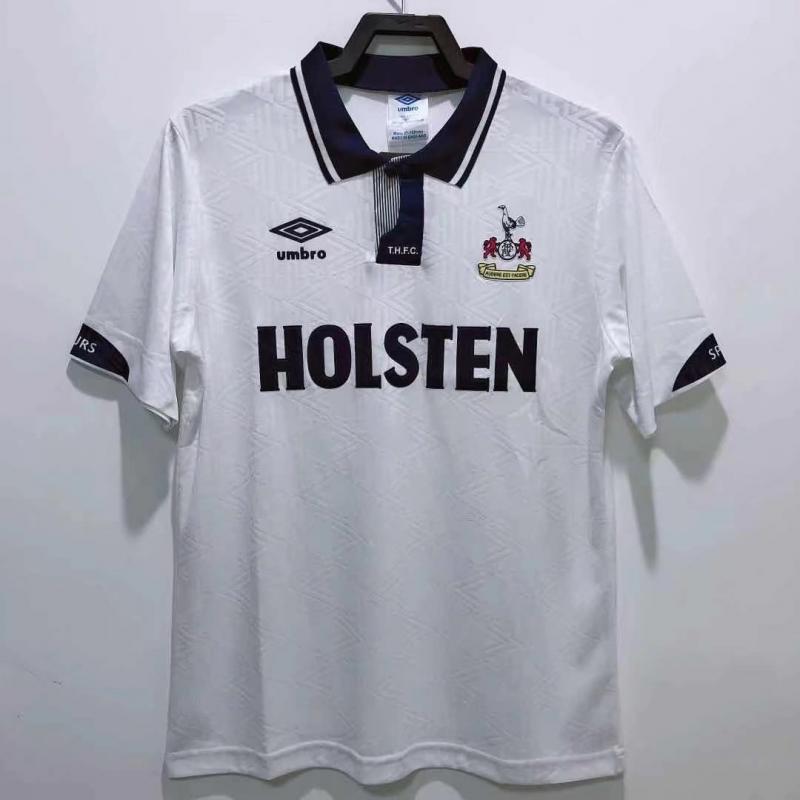 1991/1993 Retro Tottenham Hotspur Home Football Shirt AAA fan-grade — main view