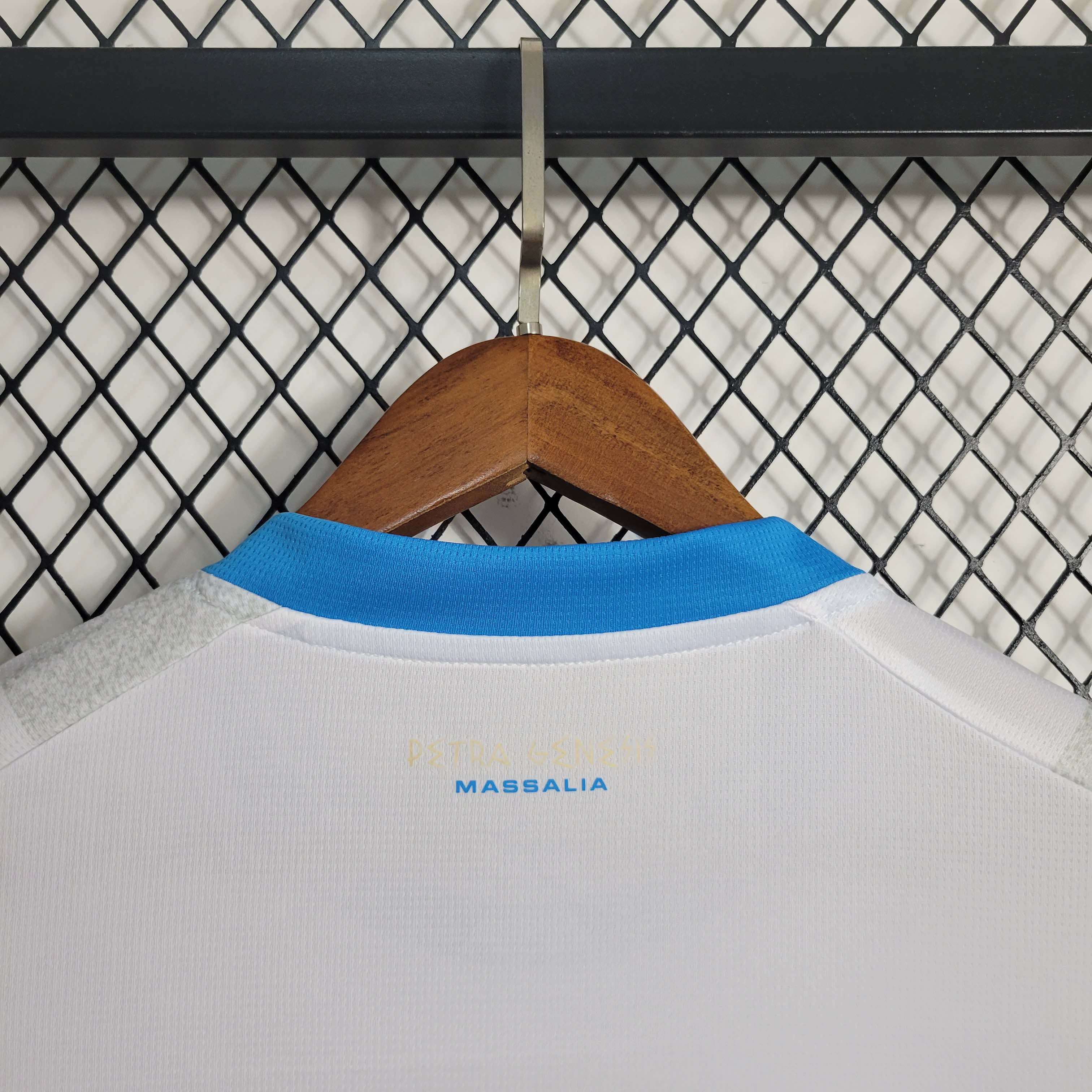 2023/2024 Olympique de Marseille Home Football Jersey — view 5