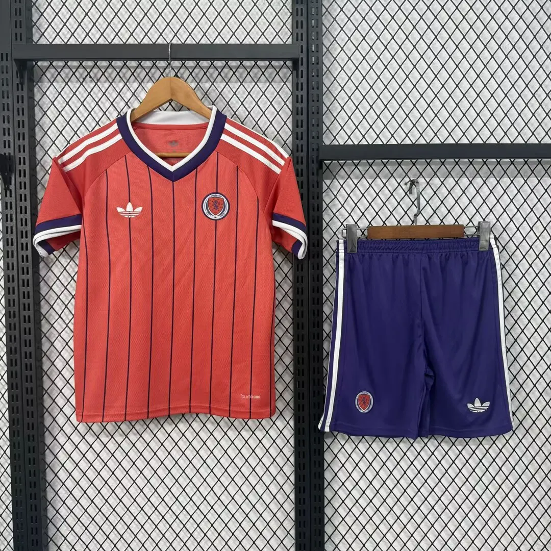 2026 Scotland National Team Away Football Jersey 1:1 Thai Quality Kids Size