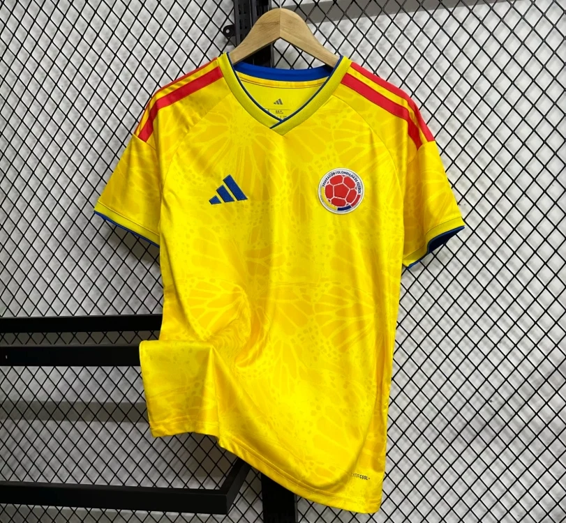 2026 Kolumbien Heim Fußballtrikot AAA Fan-Qualität — view 2