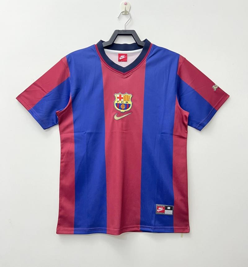 1998/1999 Rétro Barcelone Domicile Maillot de Foot Qualité Thaï