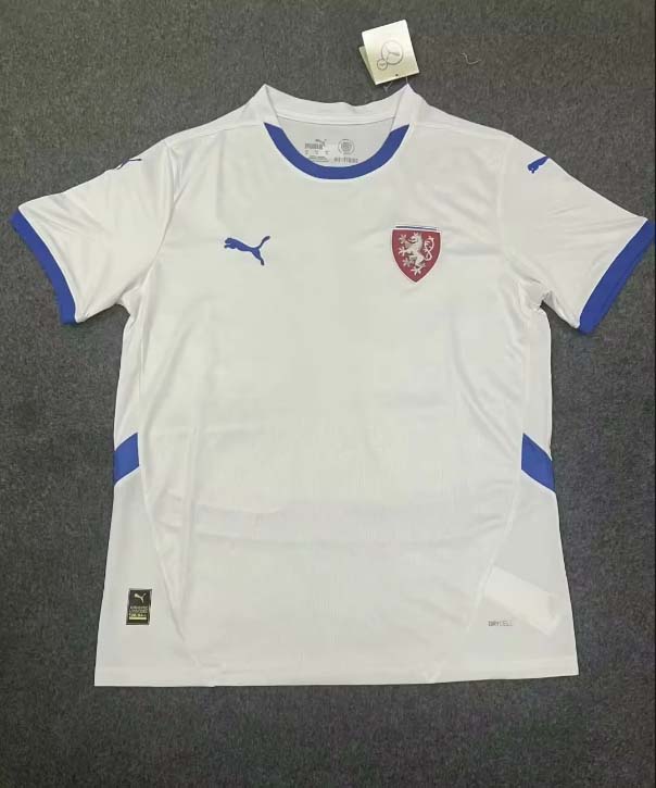 2024 Tschechische Republik Nationalmannschaft Auswärts-Fußballtrikot AAA Fan-Qualität