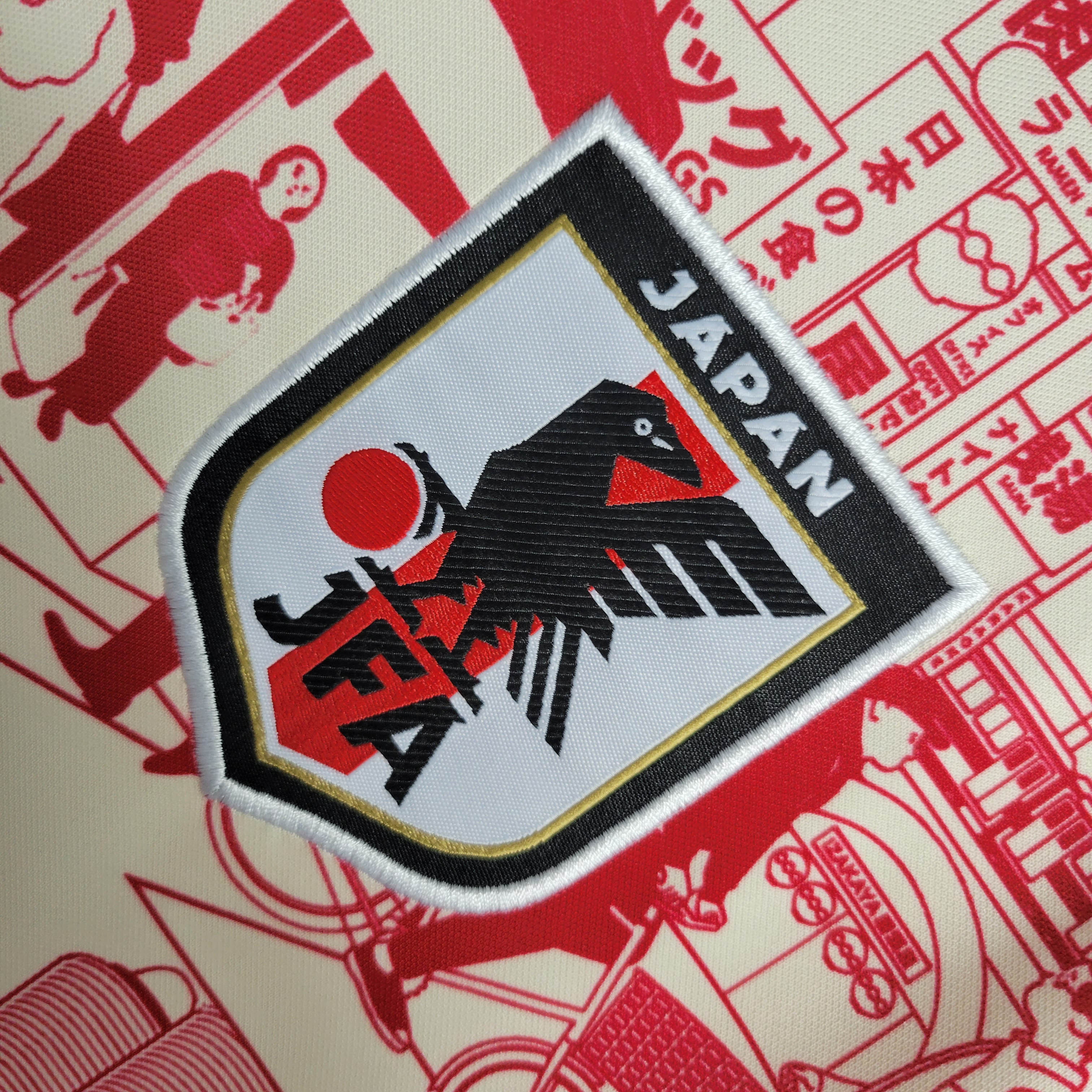 2023 Japan Tokio Sonderausgabe Rot Fußballtrikot — view 6