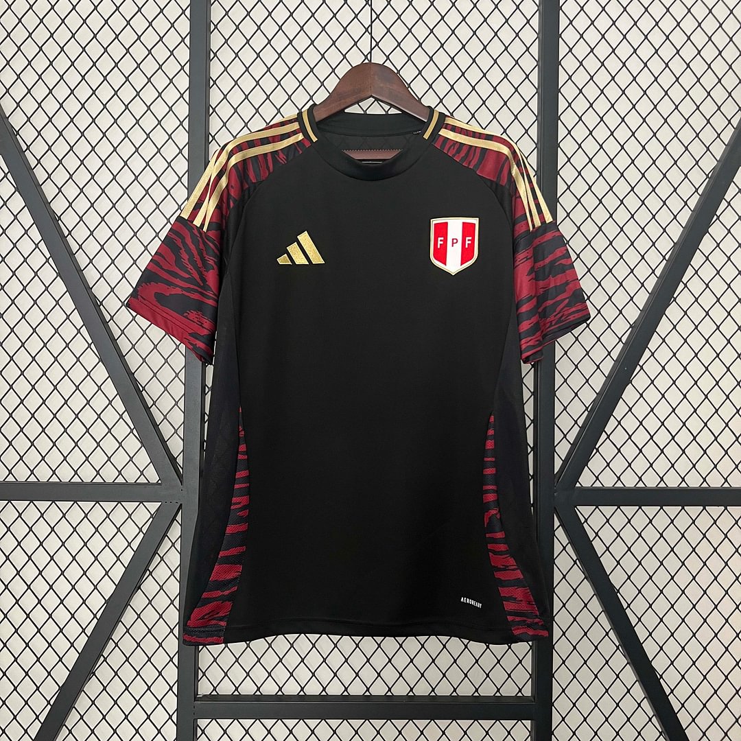 2024-2025 Camiseta de Fútbol Suplente Selección Nacional Perú Calidad Tailandesa