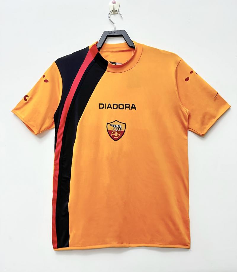 2005-2006 Retro Roma Home Soccer Jersey AAA fan-grade — main view
