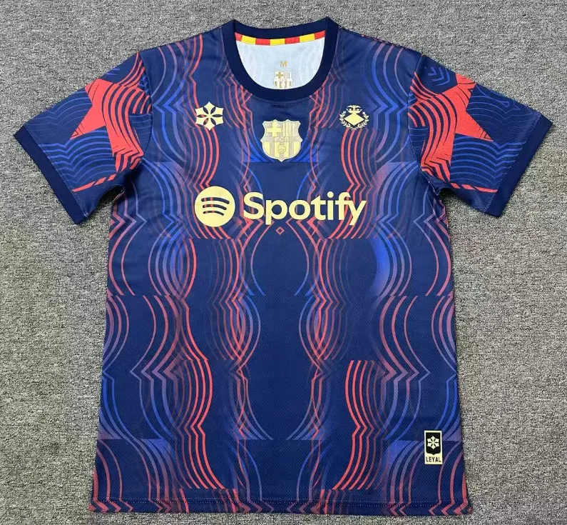 2026/2027 Barcelona Pre-match Training Kit Football Jersey 1:1 Thai Quality