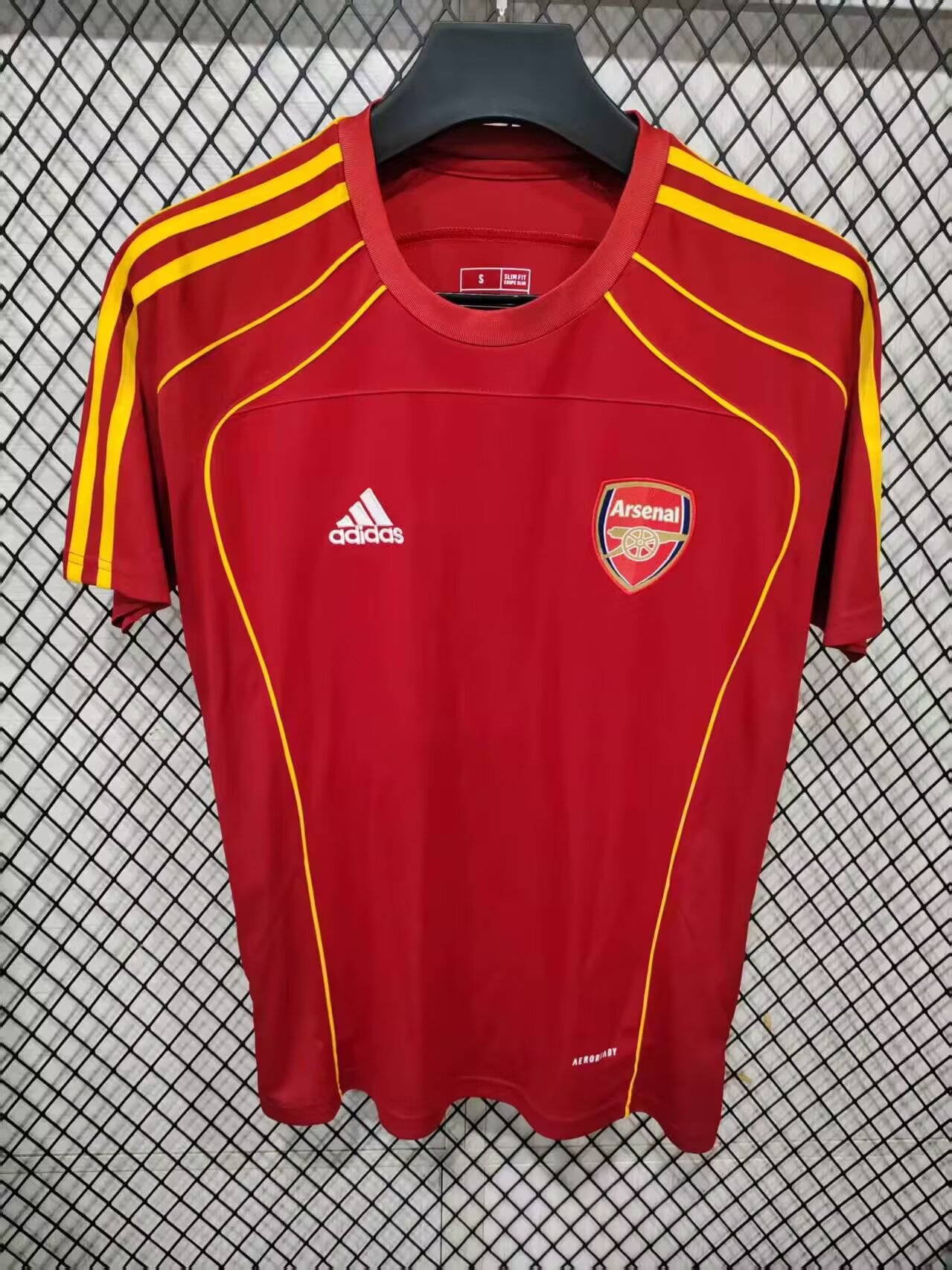 Camisa de Futebol Arsenal T-shirt Vermelha 2025/2026 Qualidade Tailandesa