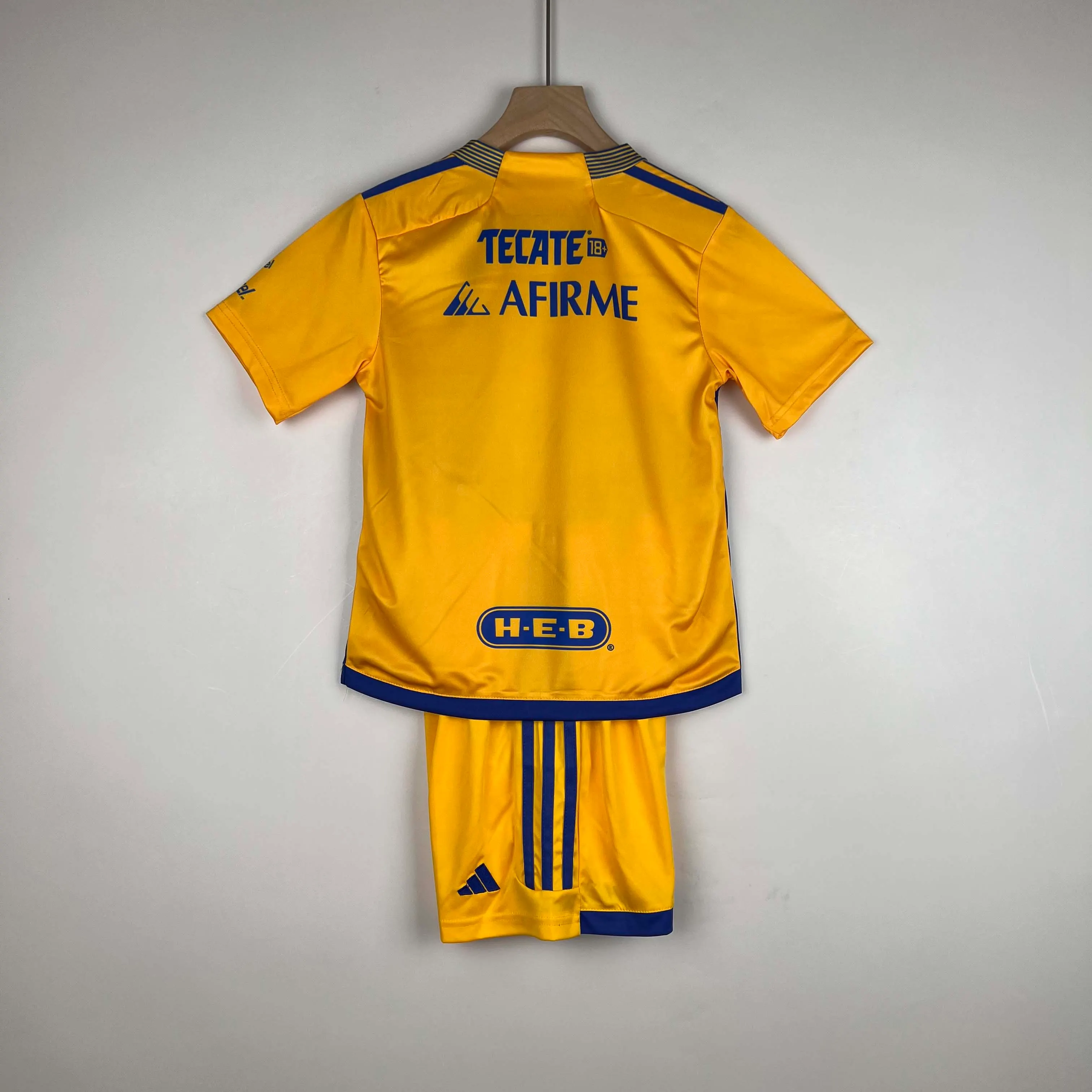2023/2024 Tigres Home Football Shirt Kids Size — view 2