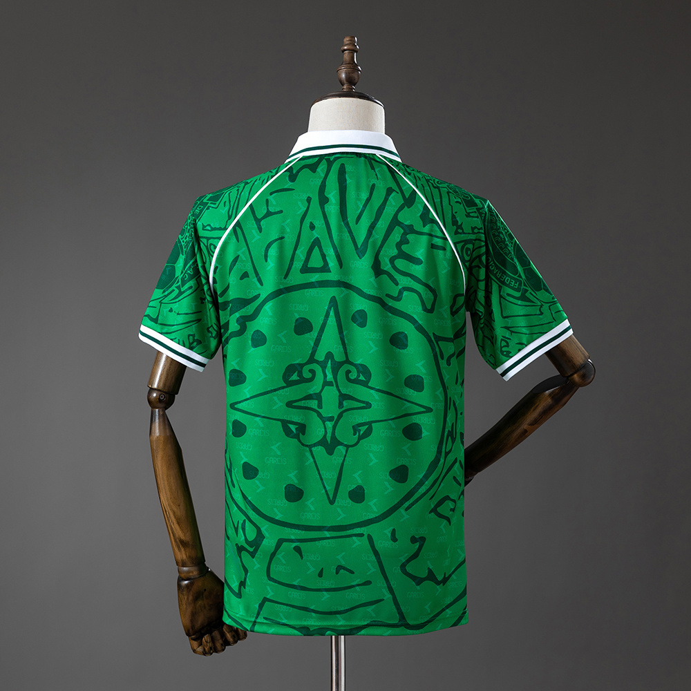 1999 Retro Mexico Home Football Shirt AAA fan-grade — view 2