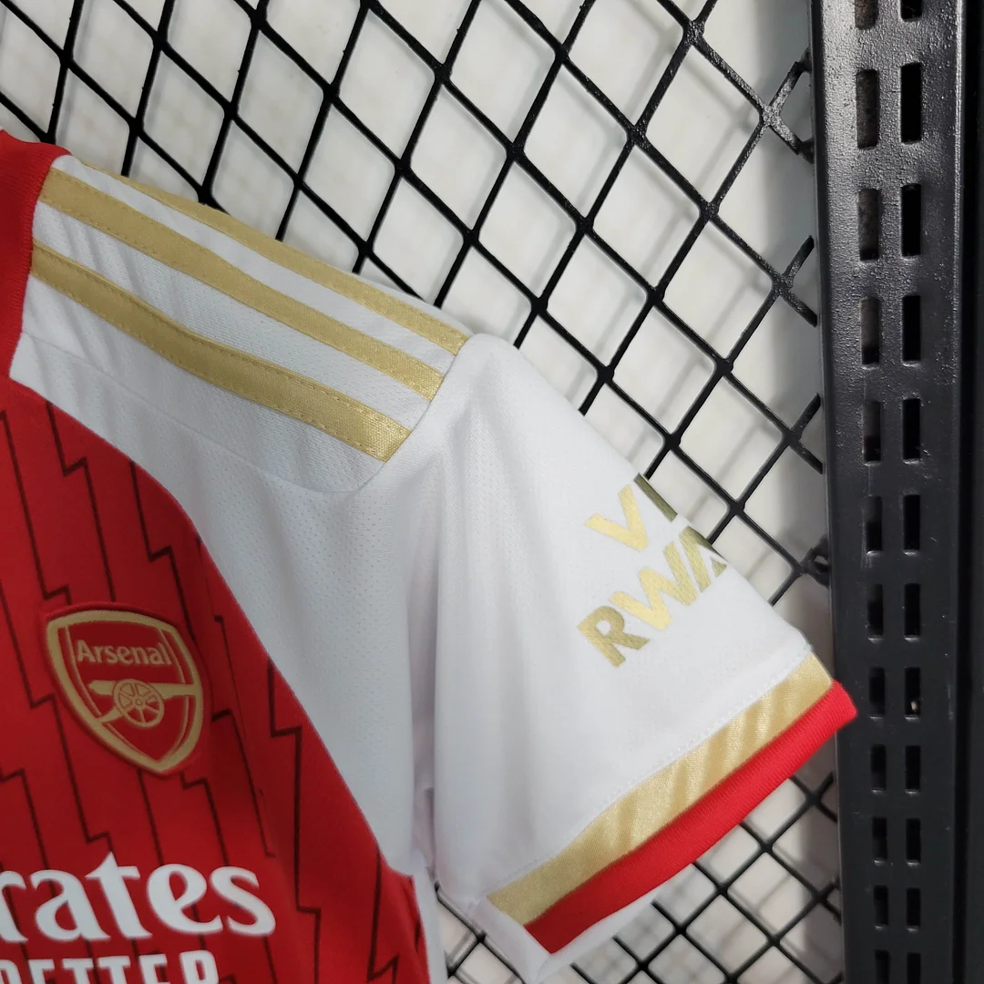 2023/2024 Arsenal Home Soccer Jersey Kids Size — view 7