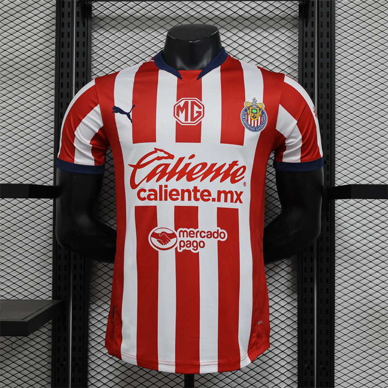 2024/2025 Player Version Chivas Home Soccer Jersey AAA fan-grade