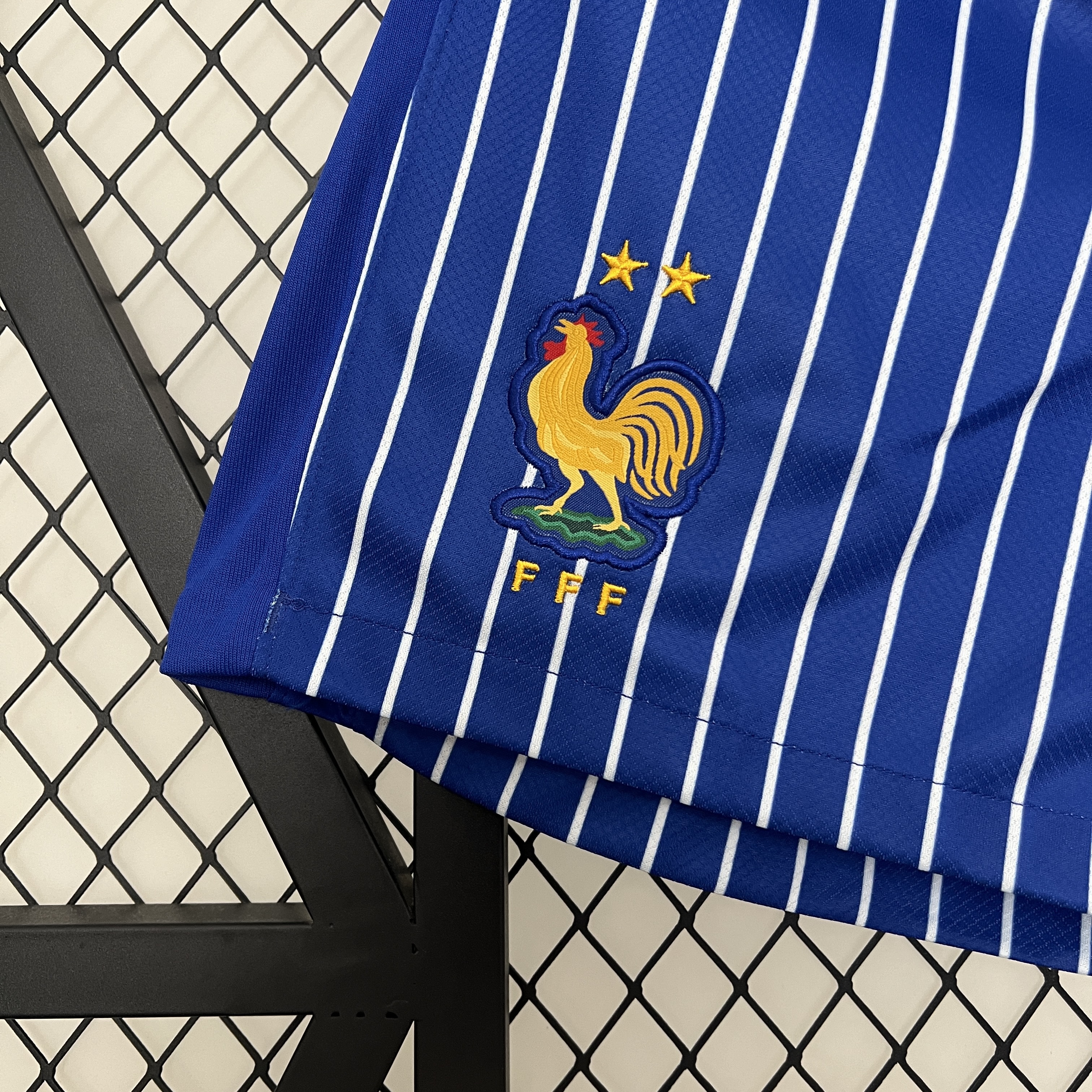 Short France Extérieur 2024 Maillot de football AAA qualité fan — view 6