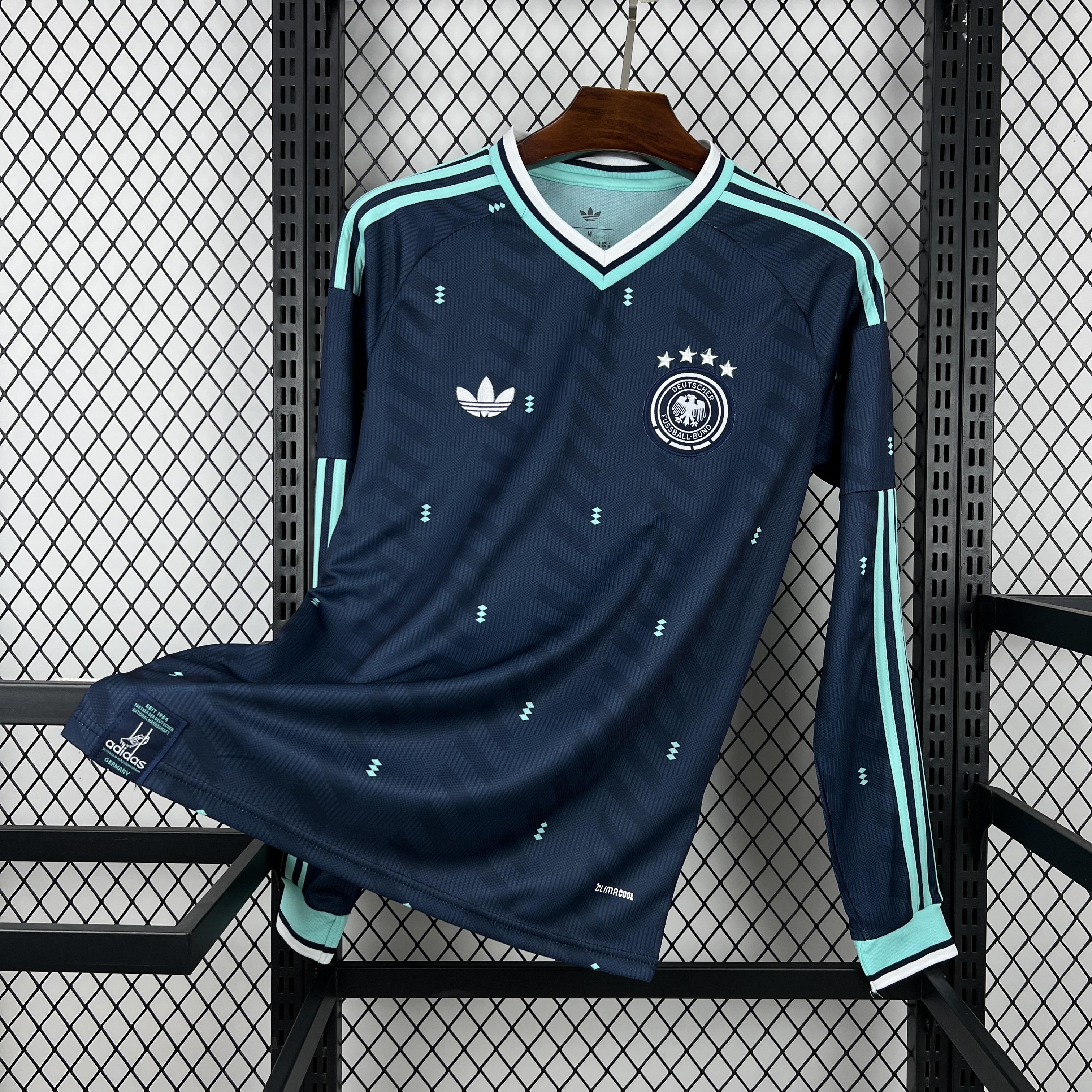 2026 Camiseta de Fútbol Visitante de Manga Larga de Alemania — main view