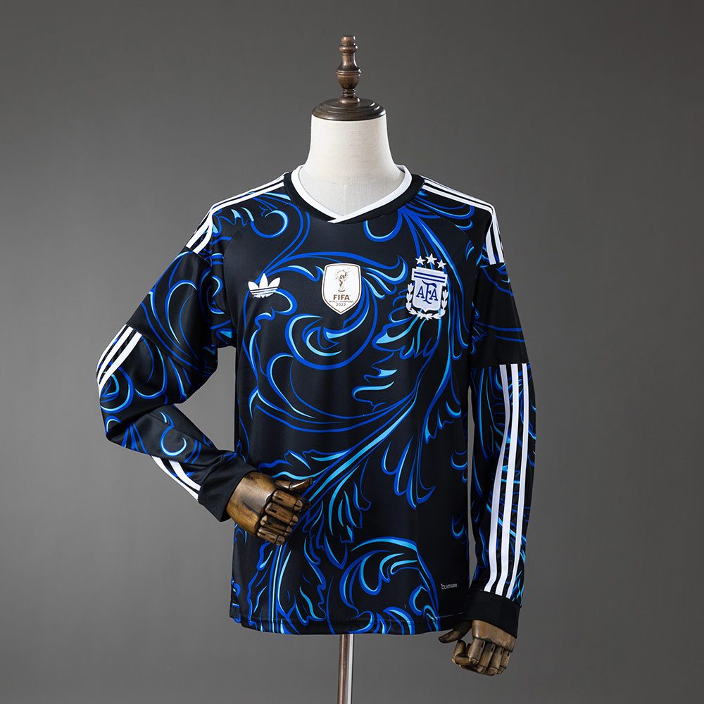 2026 Player Version Camiseta de Manga Larga Visitante Argentina AAA calidad para aficionados