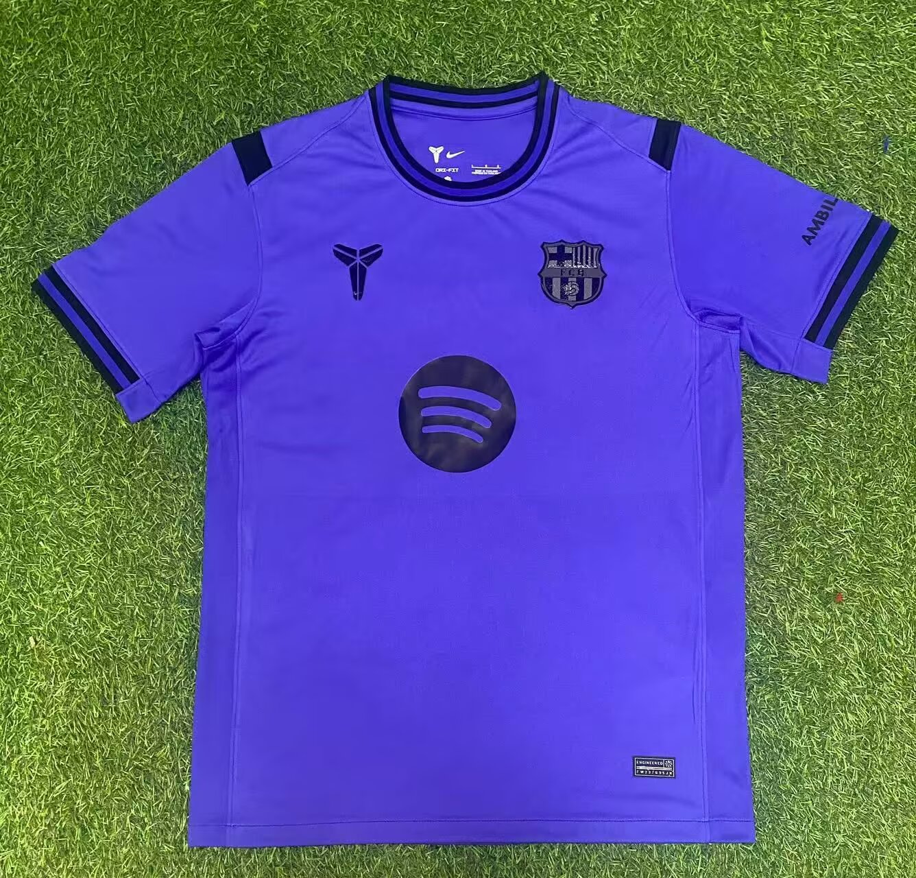 Camiseta de fútbol Edición Conjunta Morada Barcelona 2025/2026 Calidad Thai