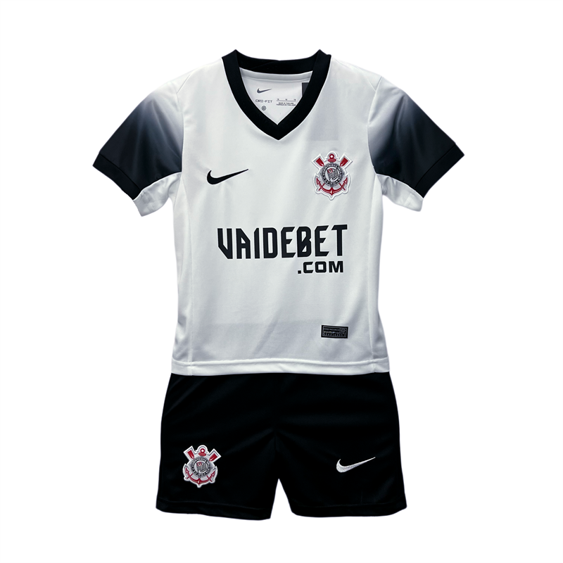 2024/2025 Corinthians Home Football Shirt AAA fan-grade Kids Size