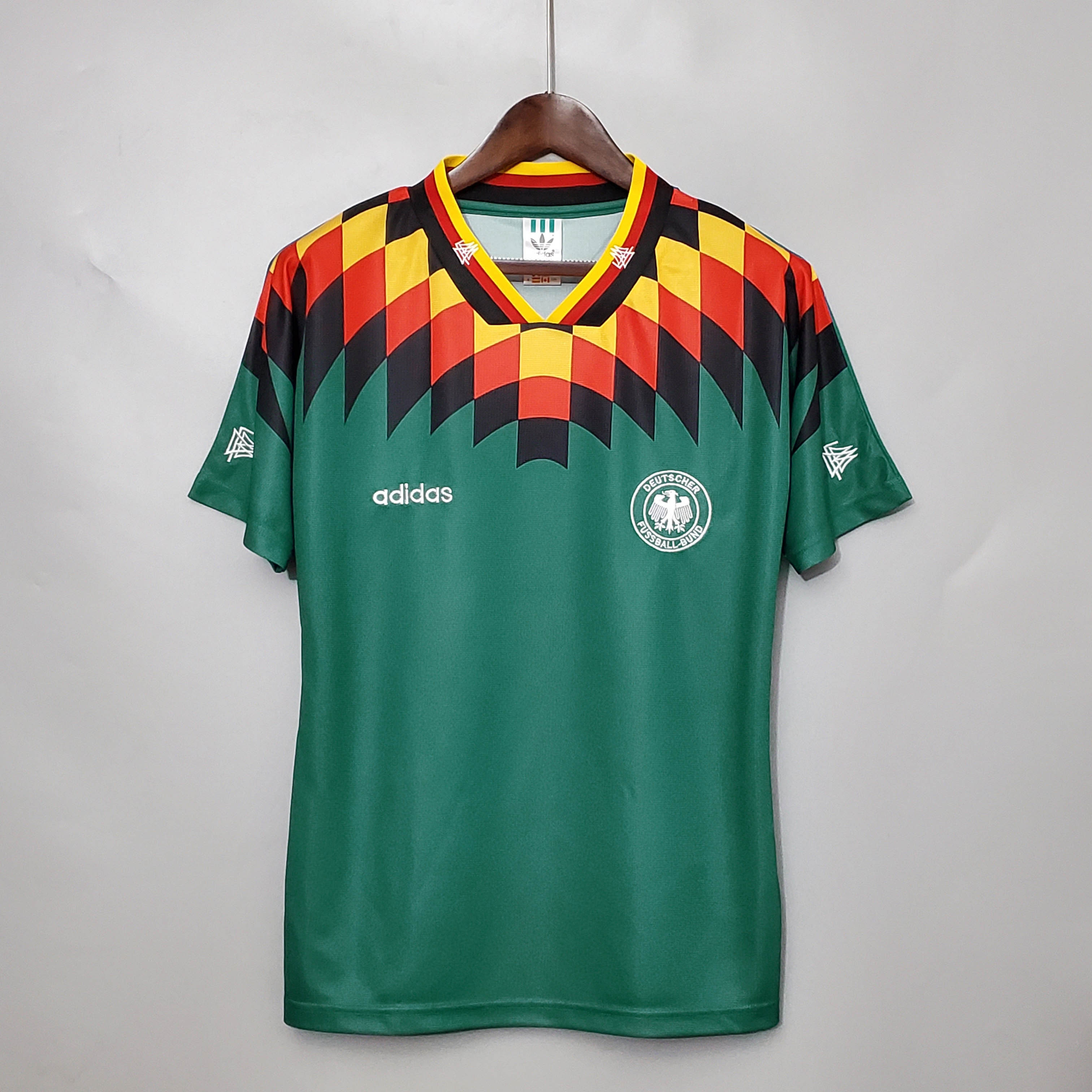 1994 Retro Soccer Jersey Germany Away — main view