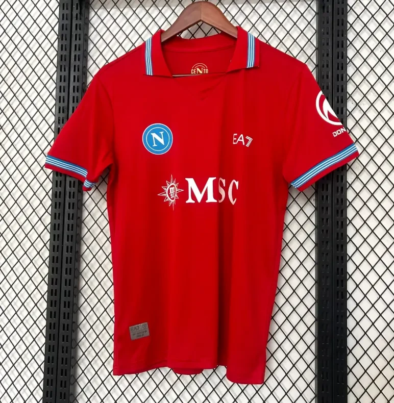 2026/2027 Maillot de Football Troisième Extérieur Napoli 1:1 Qualité Thaïlandaise