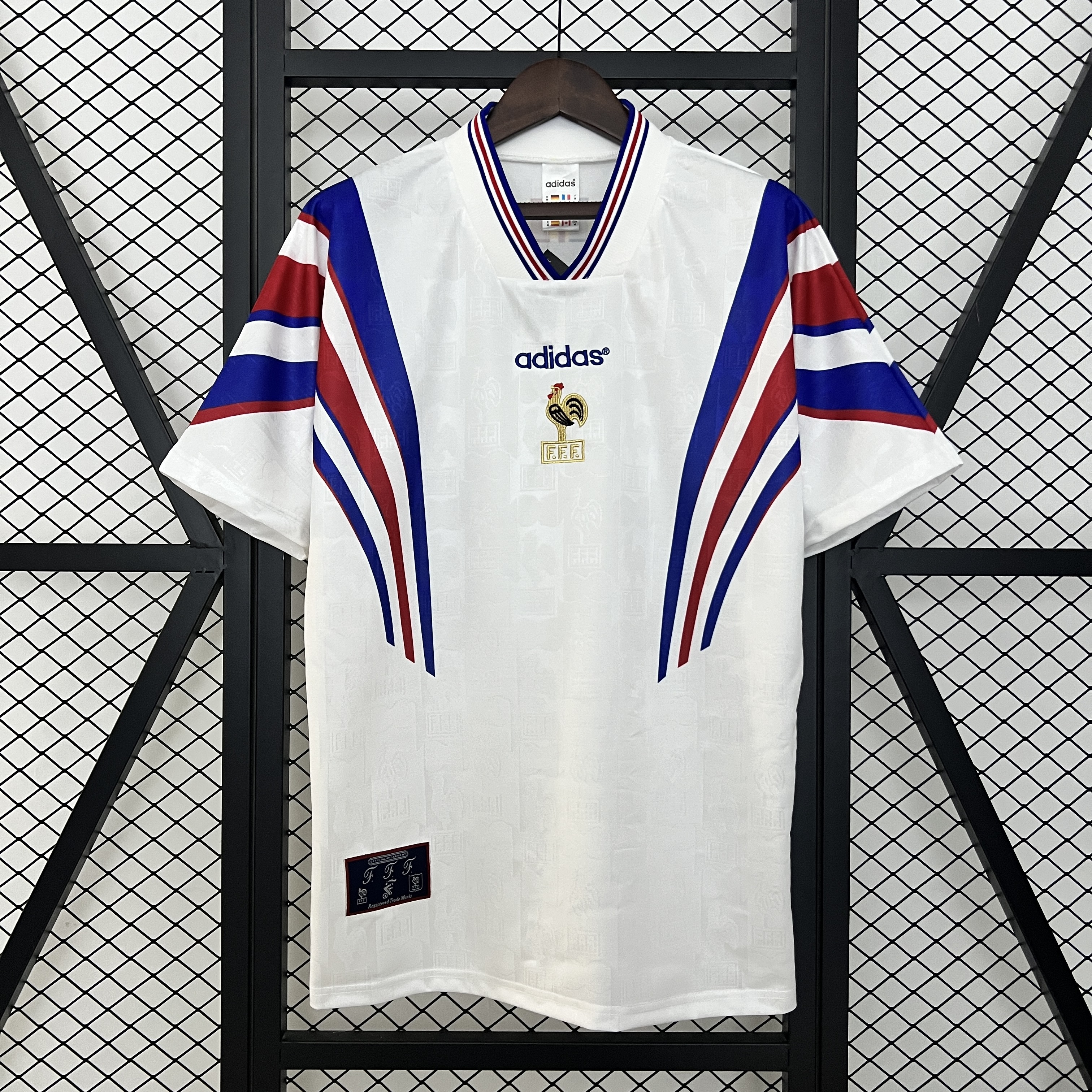 Camiseta Retro 1996 Francia Visitante