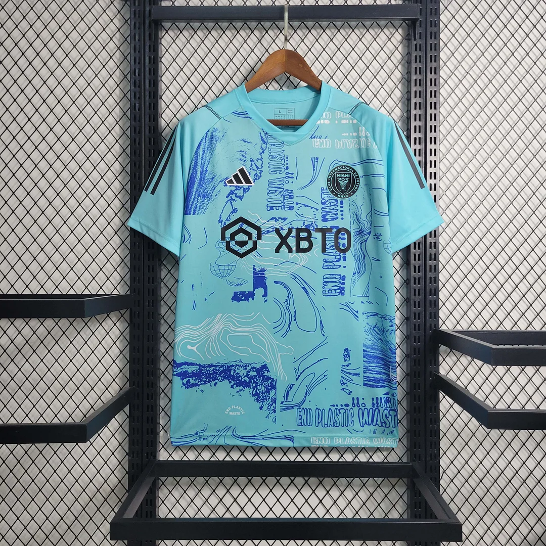 20223/2024 Inter Miami Training Wear Soccer Jersey AAA fan-grade