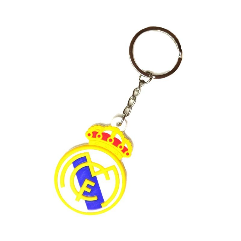 Real Madrid Fan Fußball-PVC-Schlüsselanhänger — main view