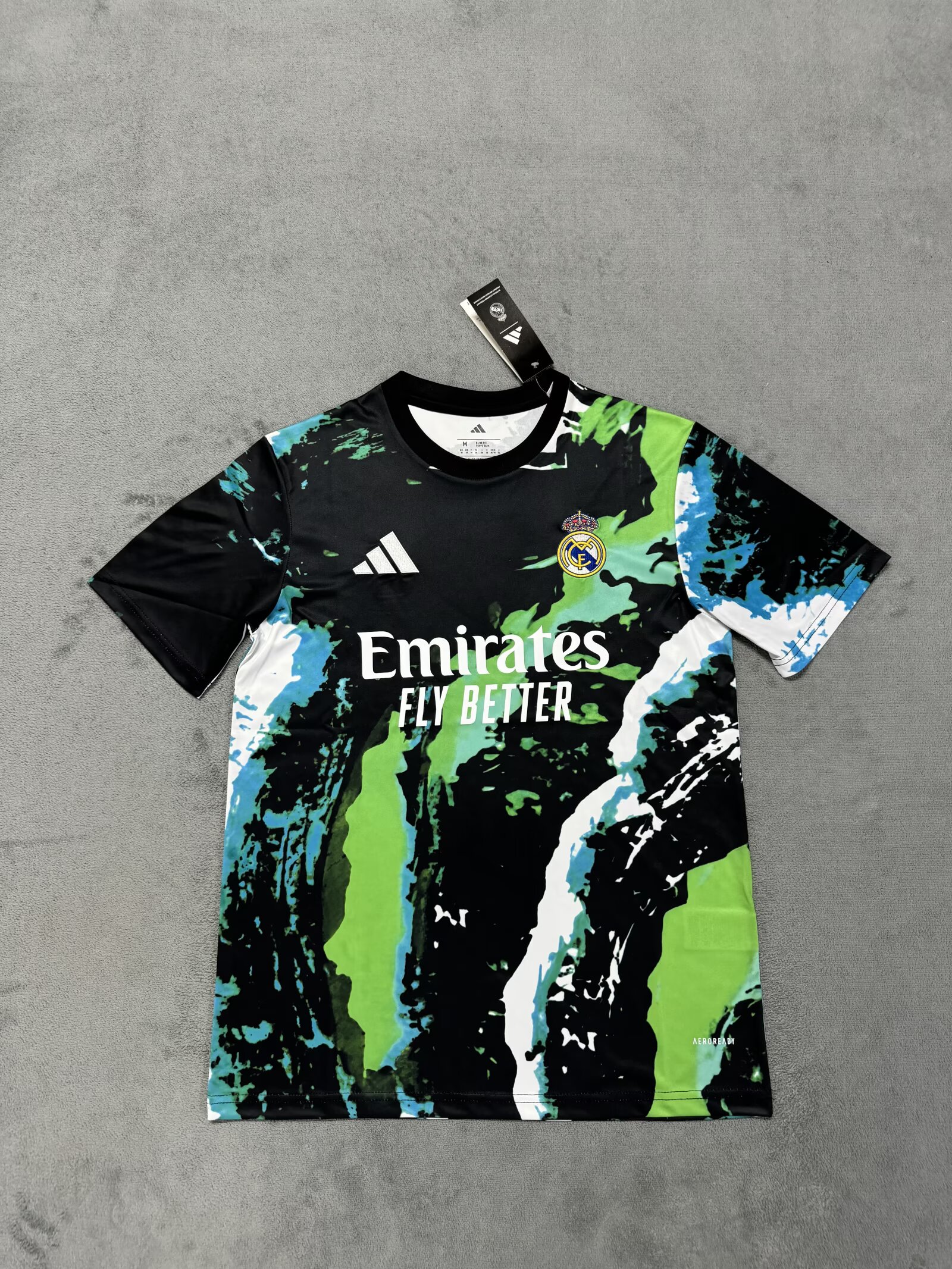 2025/2026 Real Madrid Special Edition Black And Green Football Shirt AAA fan-grade