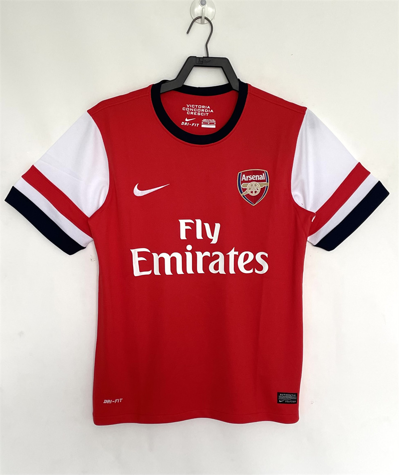 2012/2013 Camisa Retrô Arsenal Casa Futebol Qualidade Tailandesa