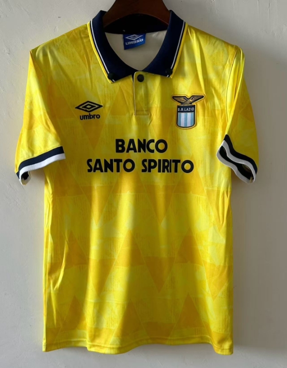 1991 Retro Lazio Away Soccer Jersey AAA fan-grade — main view