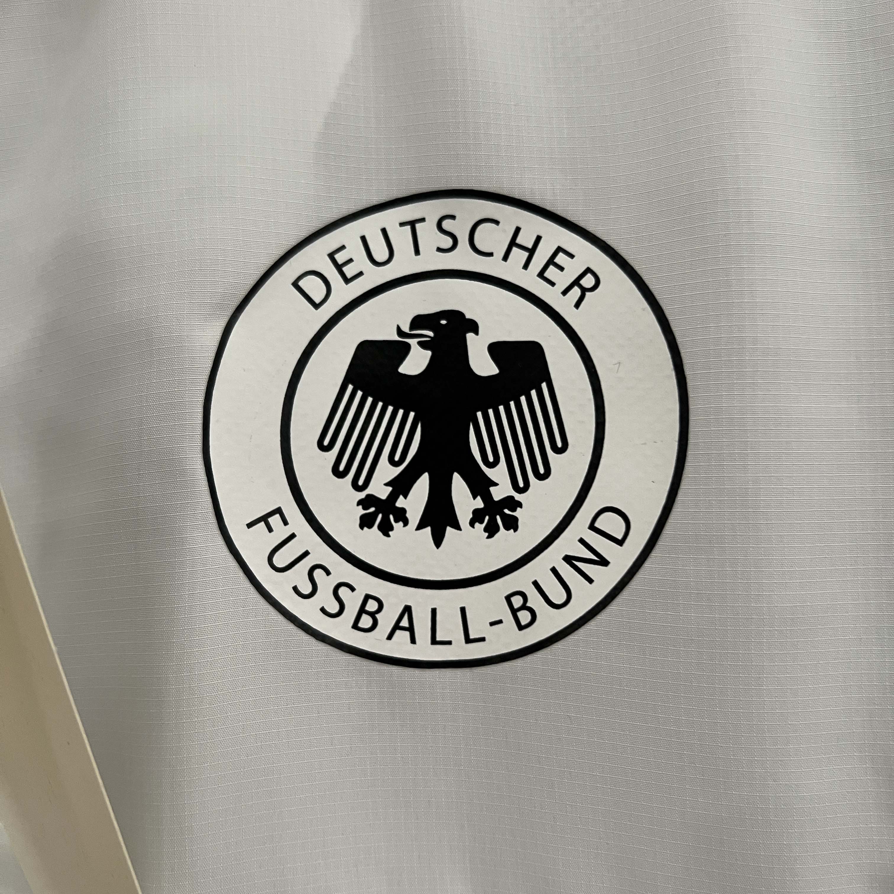 قميص كرة قدم ألمانيا الواقي من الرياح 2024 أبيض — view 6