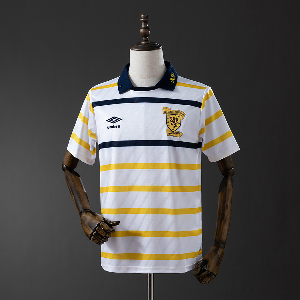 1988/1991 Retro Scotland National Team Away Football Shirt AAA fan-grade