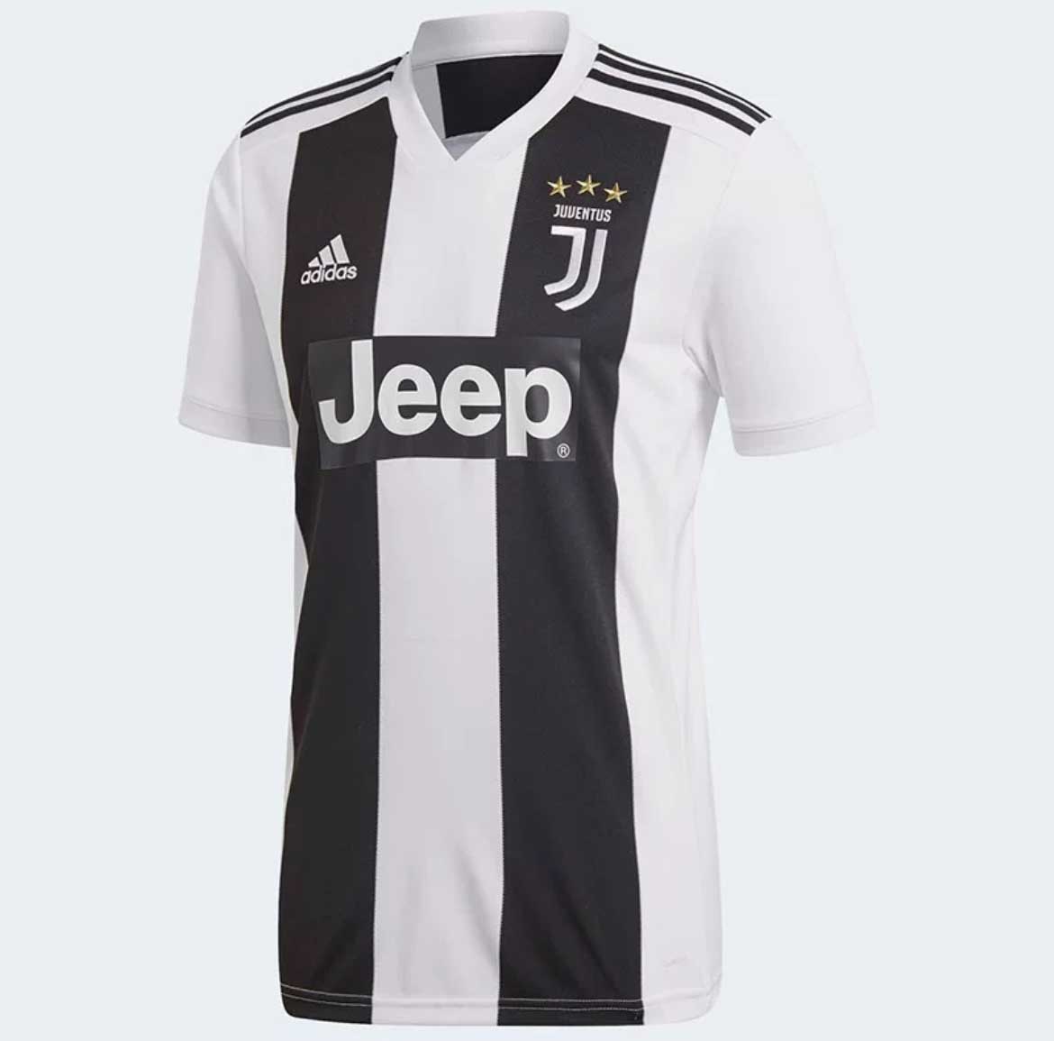 Camisa de Futebol Casa Juventus Retrô 2018/2019 Qualidade Tailandesa