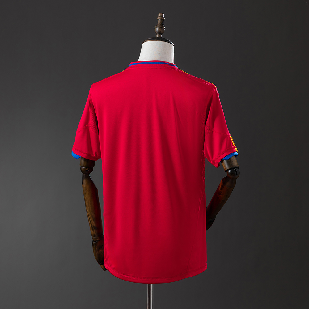 Maillot rétro 2010 Espagne Domicile AAA qualité fan — view 2