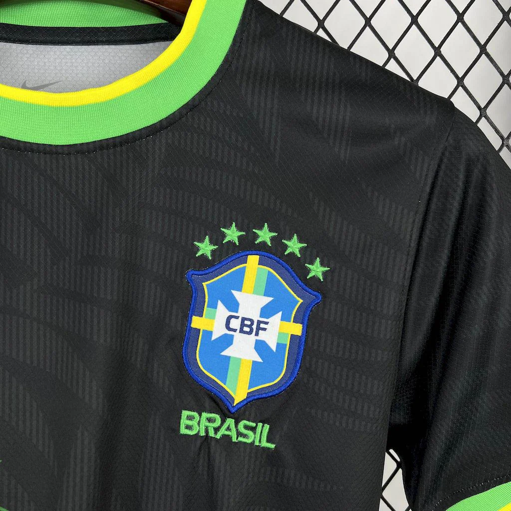 2025 Brazil Special Edition black Football Shirt view 5