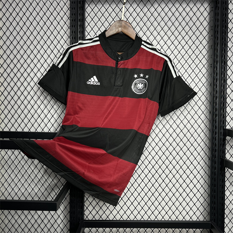 2014 Retro Germany Away Soccer Jersey AAA fan-grade — view 3