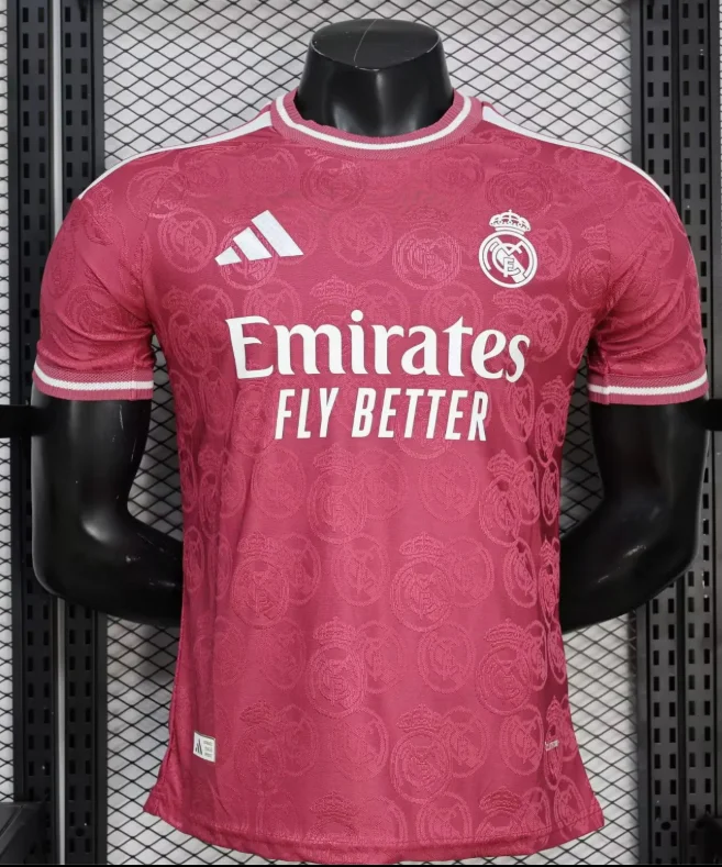 2026/2027 Player Version Real Madrid Special Edition Red Football Jersey 1:1 Thai Quality