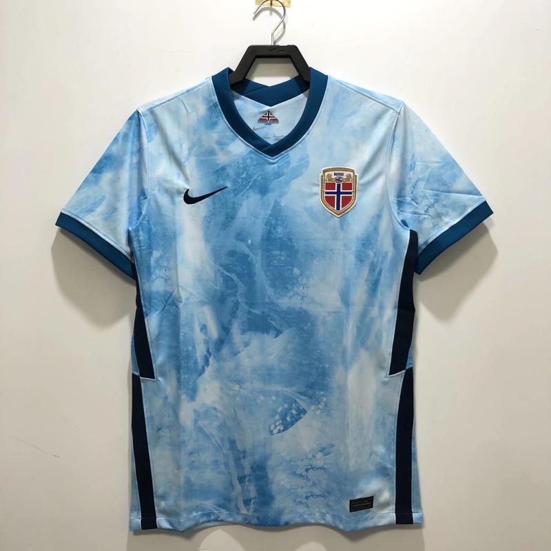 2020-2021 Retro Norway National Team Away Football Shirt AAA fan-grade