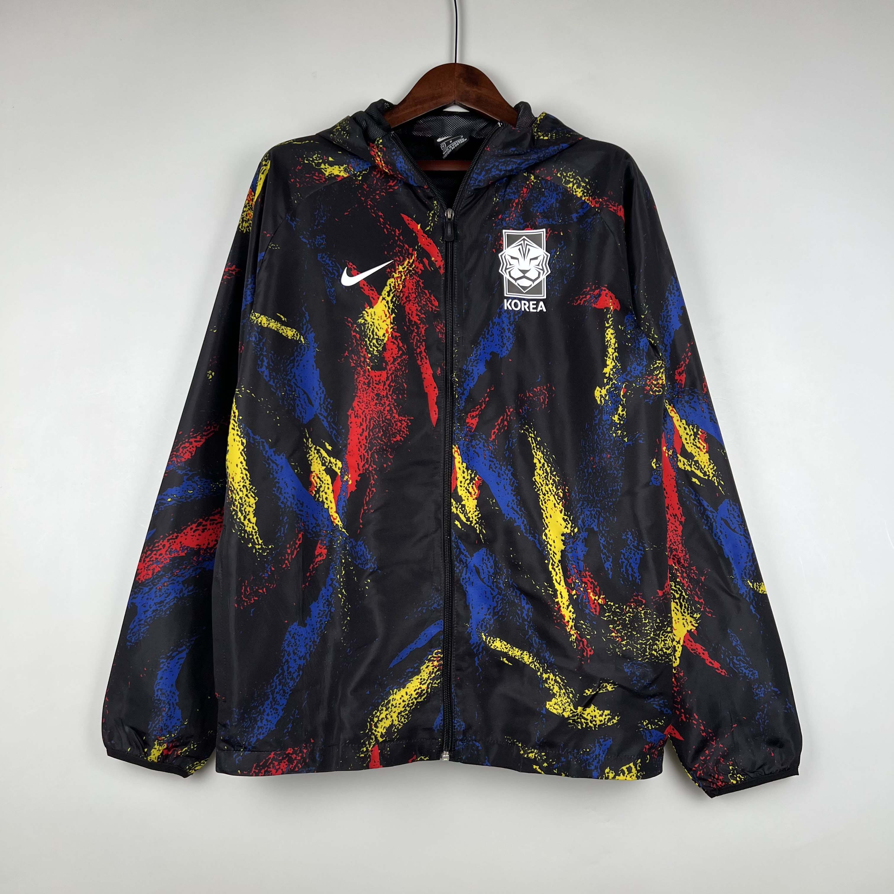 Camisa de Futebol Corta-Vento da Coreia 2023-2024 Qualidade Tailandesa