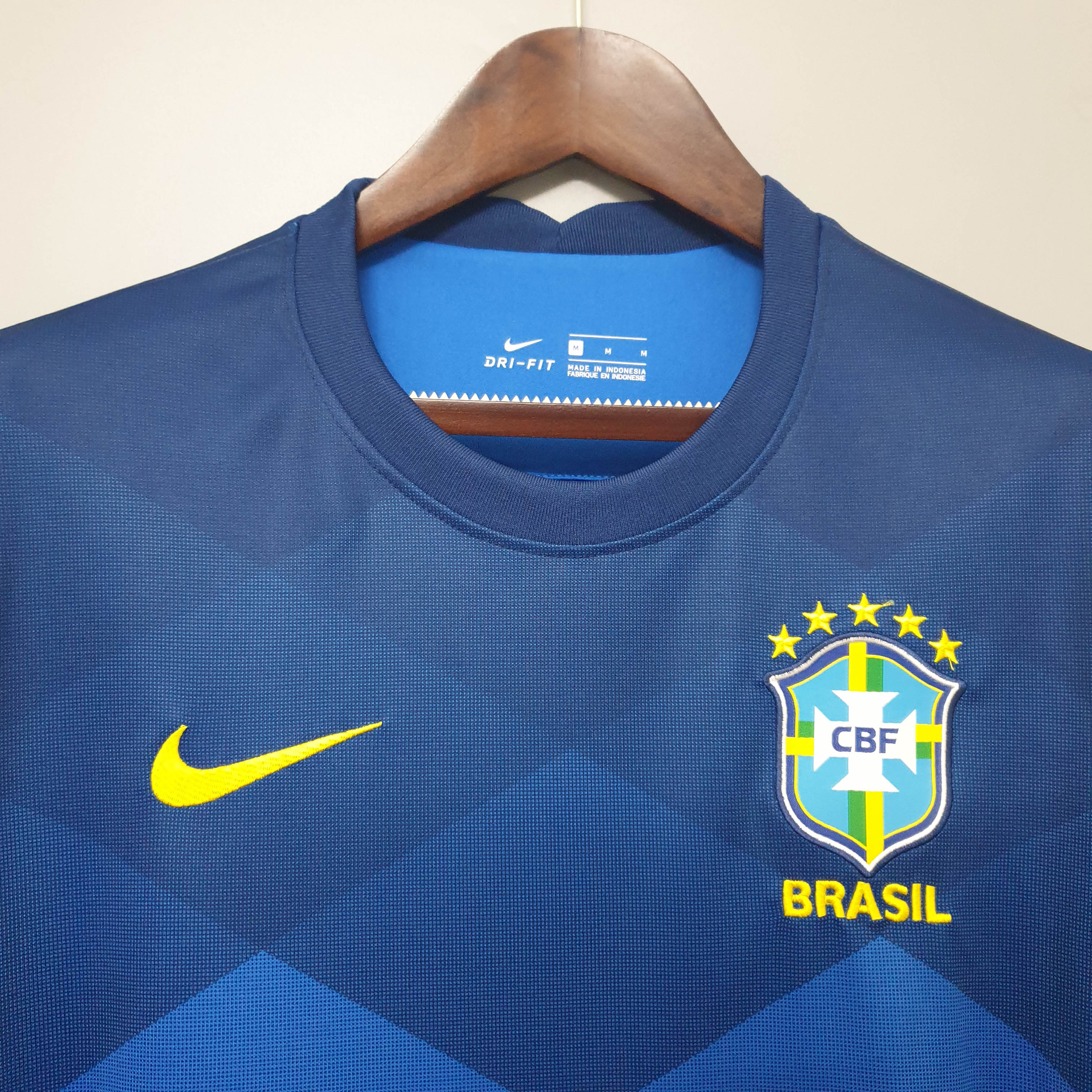 2020 Brazil Soccer Jersey Away — view 3
