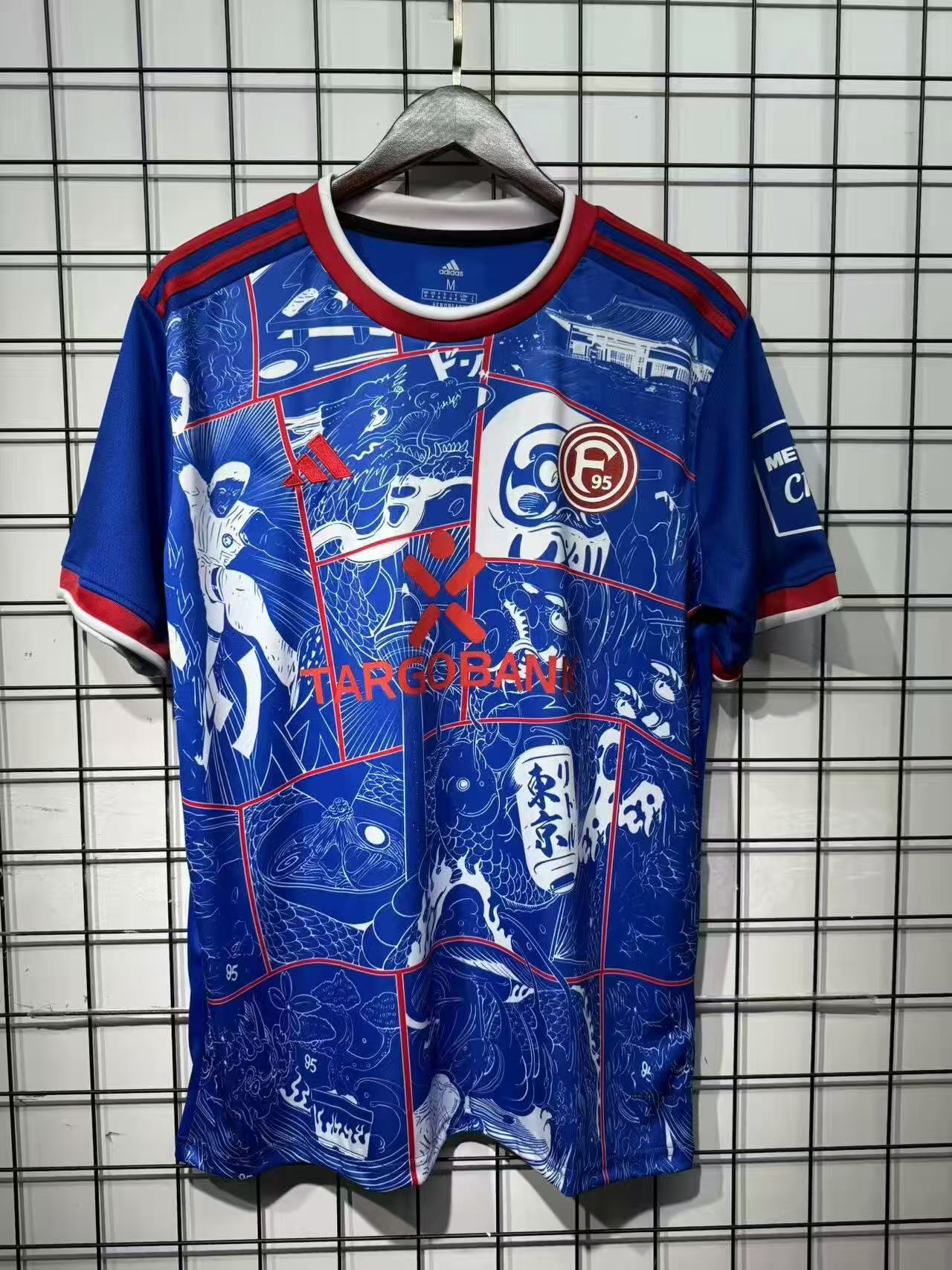 2025-2026 Fortuna Düsseldorf Special Edition blue Football Jersey AAA fan-grade