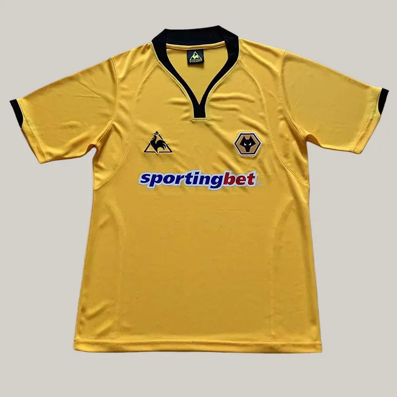 2010/2011 Retro Wolverhampton Wanderers Home Football Shirt 1:1 Thai Quality