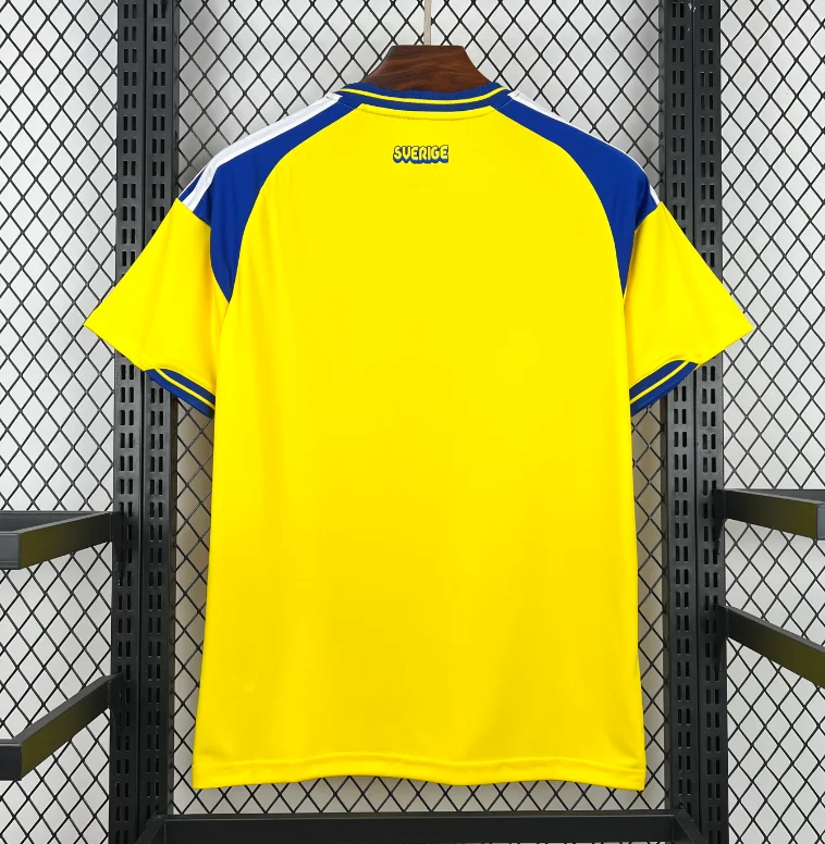 2026 Schweden Nationalmannschaft Heim-Fußballtrikot AAA Fan-Qualität — view 2