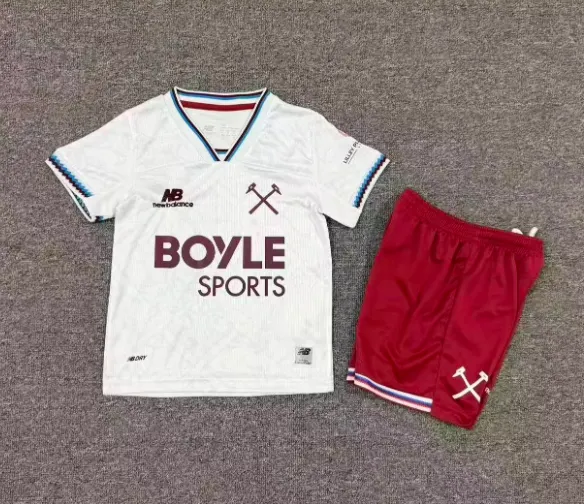 2026/2027 West Ham United Away Football Shirt 1:1 Thai Quality Kids Size