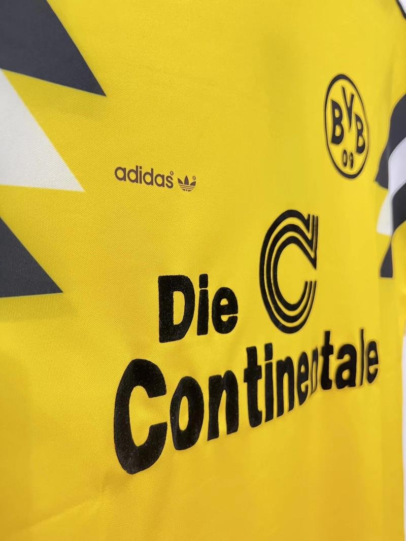 1989 Retro Dortmund Home Football Shirt AAA fan-grade — view 5